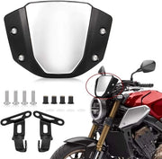 Parasole Robusti per Motocicletta - Adatto per CB650R 2019-2023 - Costruito in Alluminio di Alta Qualità - Installazione Facile - Materiale Duraturo - Per Paraurti