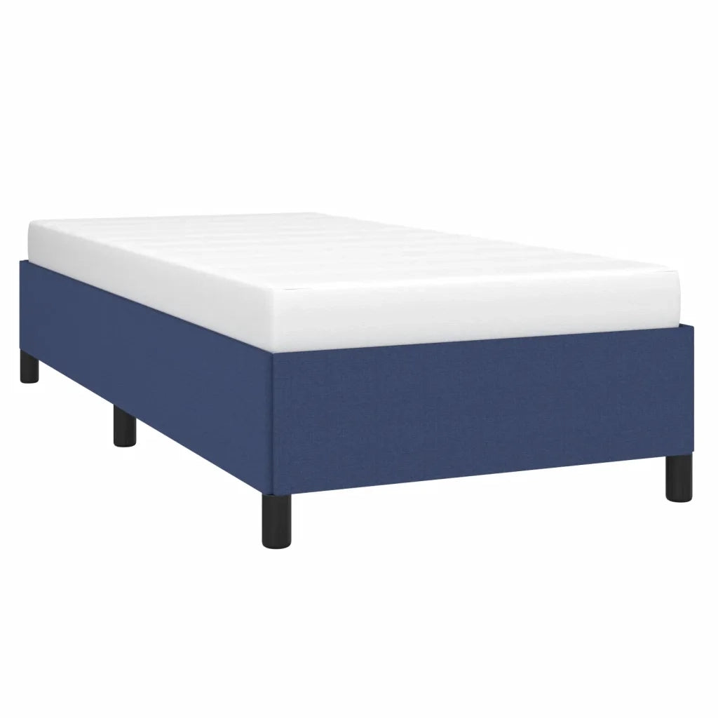 Giroletto senza Materasso Blu 100x200 cm in Tessuto 347048