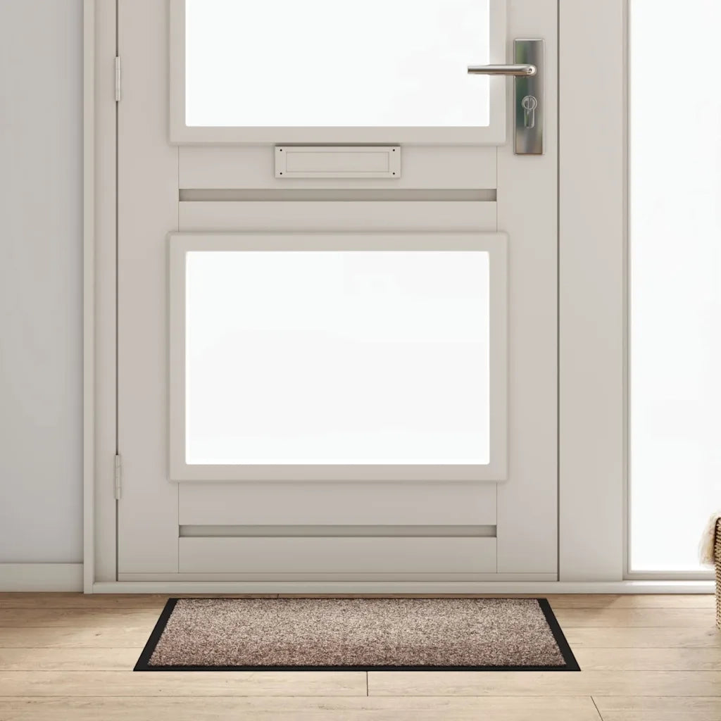 Tappetino Beige 60 x 40 x 1.2 cm Tessuto Teddy 42013441