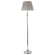 Lampada da Terra VKH213, Argento, Metallo, 40x40x164 cm