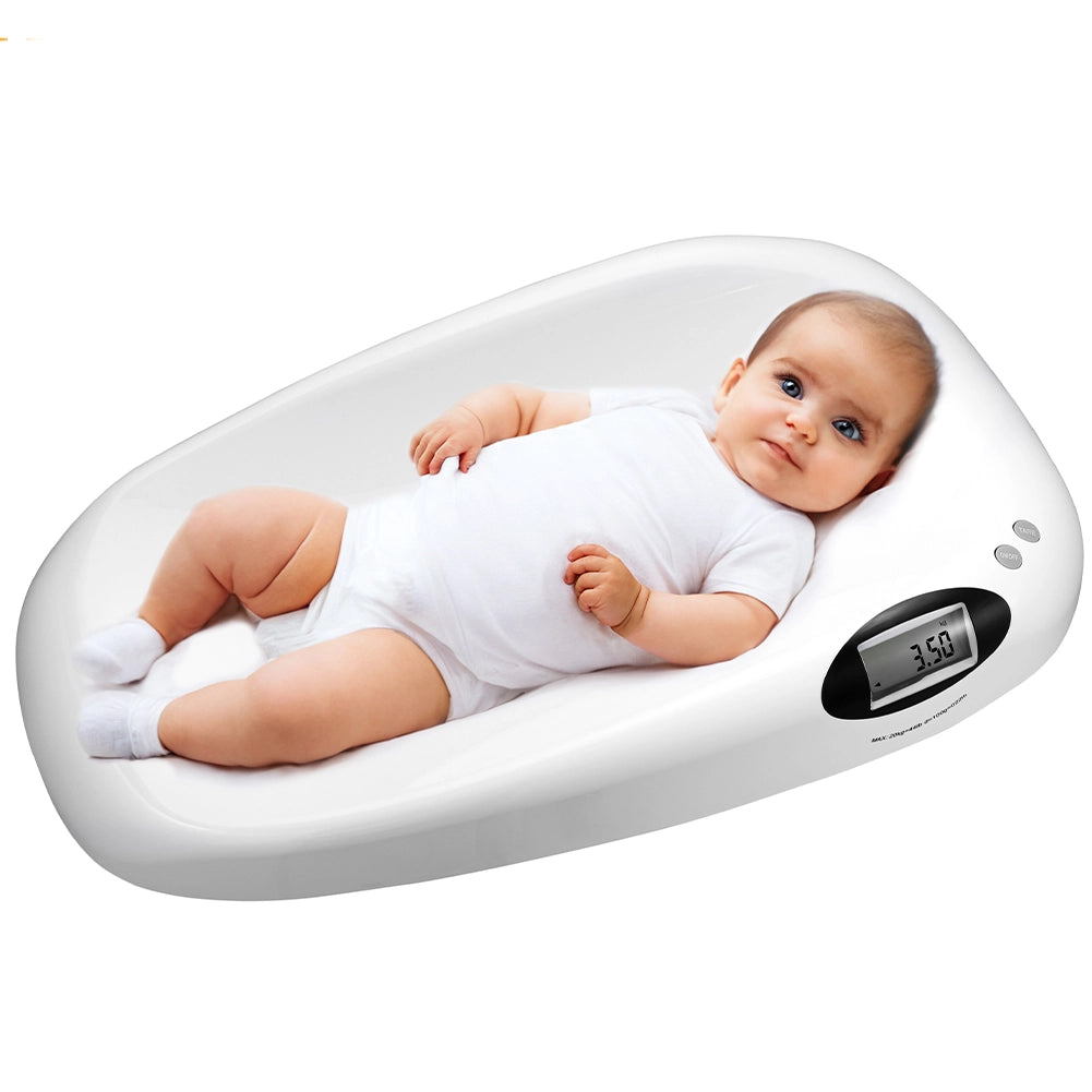 Bilancia Bambini Neonati Digitale Pesa Neonato Peso Massimo 20kg Funzione Tara