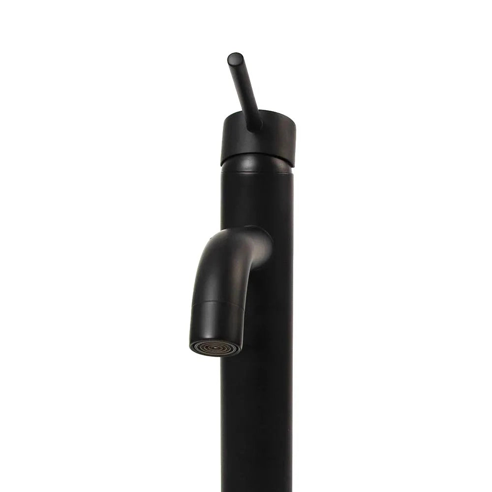 Rubinetto Da Lavabo Rea Lungo Black High
