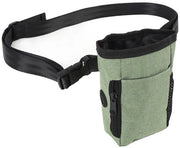 Borsa per snack del cane in oxford resina - Dispensatore di snack per cani - Spazio di stoccaggio pratico - Ideale per allenamento - Camminata - 16,5 cm di altezza - Borsa per cani