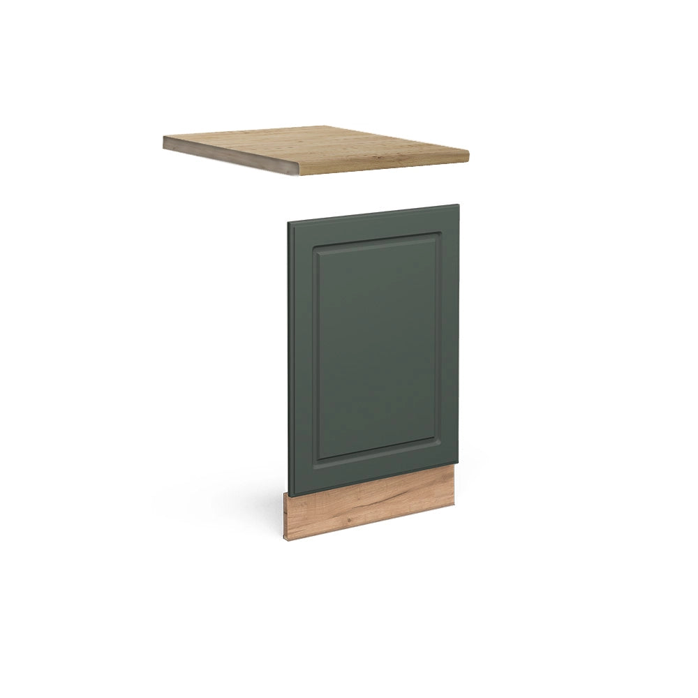 Pannello frontale Fame-Line Verde-oro rustico/Rovere dorato 45 cm, PL Rovere Vicco