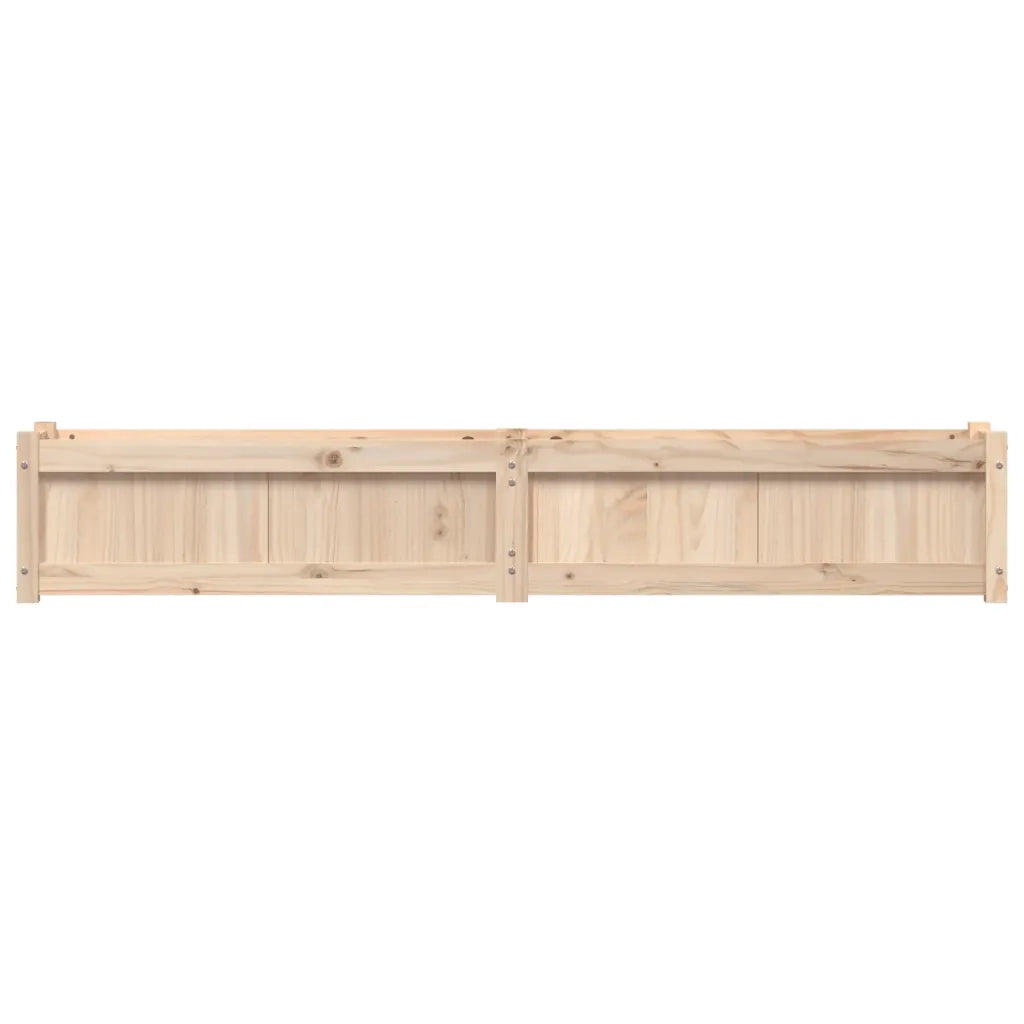 Fioriere da Giardino 2 pz in Legno Massello di Pino 837495
