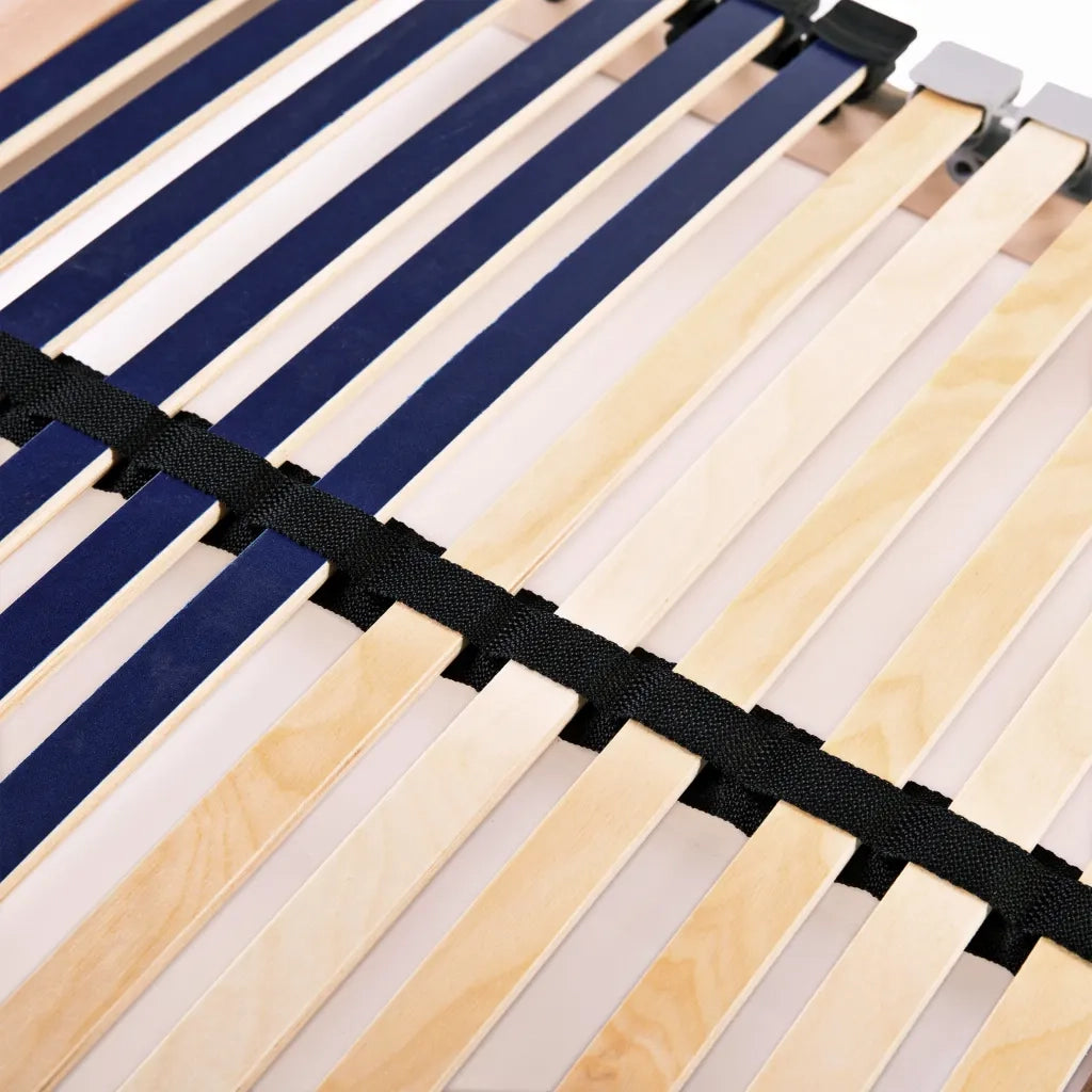 Reti a Doghe 2 pz 7 Zone con 42 Doghe in Legno 70x200 cm 3051420