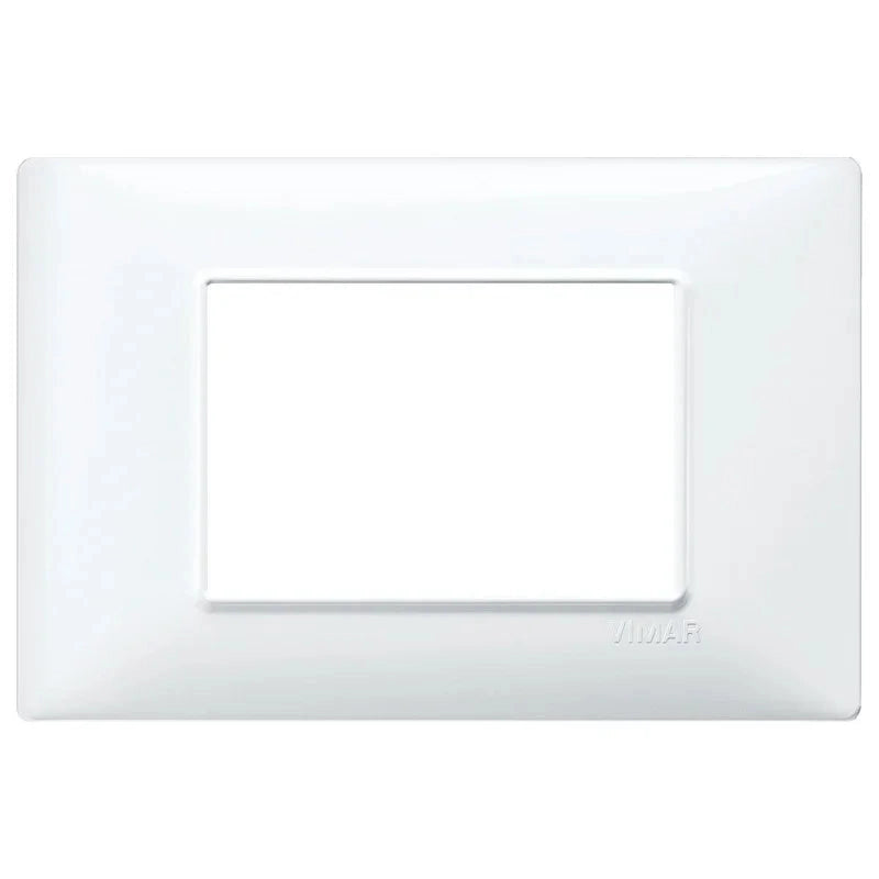 Vimar Plana Placca 3 Moduli Bianca - Articolo 14653.01