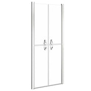 Porta doccia per bagno WC cabina doccia interno casa ESG 76x190 cm trasparente 02_0001985