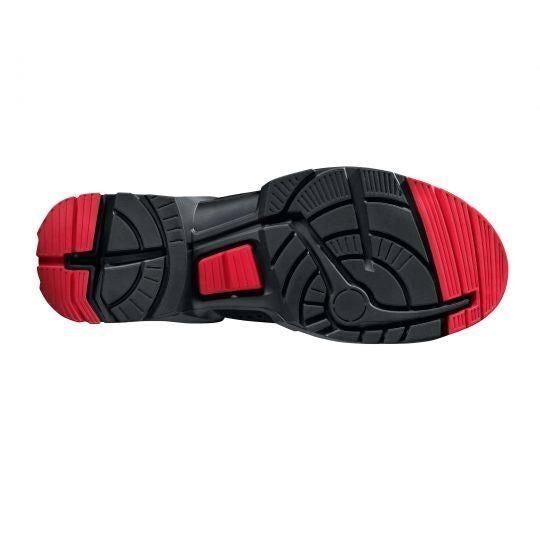 Uvex 85162 1 X-tended Support Scarpa Antinfortunistica S3 ESD SRC Puntale Xenova Suola PU colore Nero Rosso