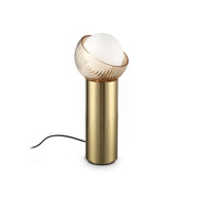 Lampada Da Tavolo Bloom Ottone Dimmerabile 4W G9 Ideal Lux