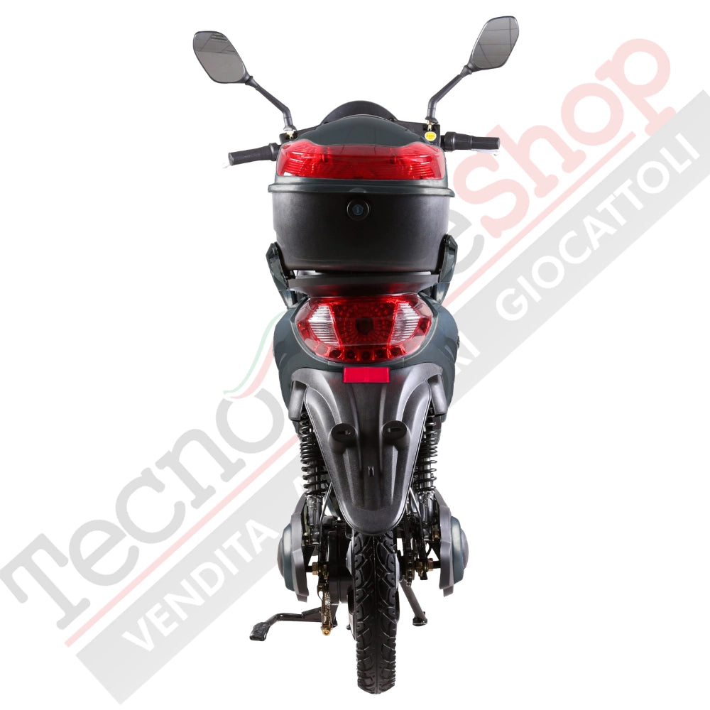 Bici Elettrica Scooter Velocipede Vitale Sport 800W 35Ah 48V Batteria a Litio-Nero
