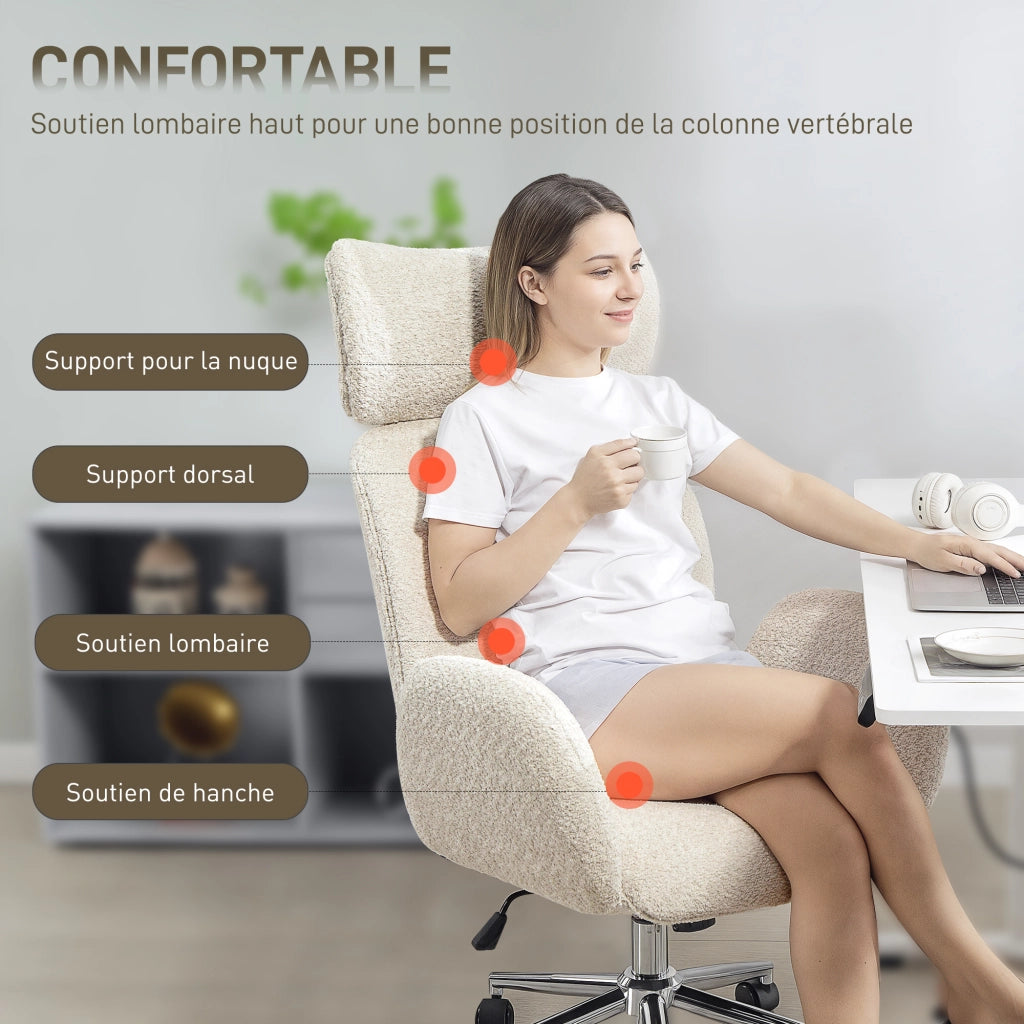 Poltrona da ufficio ergonomica ¨C Xylo ¨C grigio, schienale reclinabile, altezza regolabile