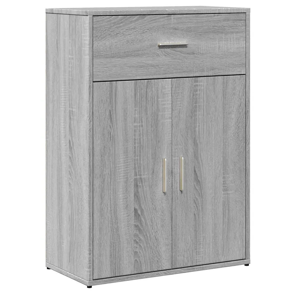 Credenza-Buffet-Armadio da cucina Grigio Sonoma 60x30x84 cm in Legno Multistrato