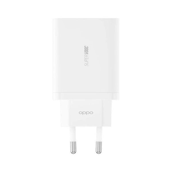 Caricabatterie oppo 6201381 supervooc 65w gan white