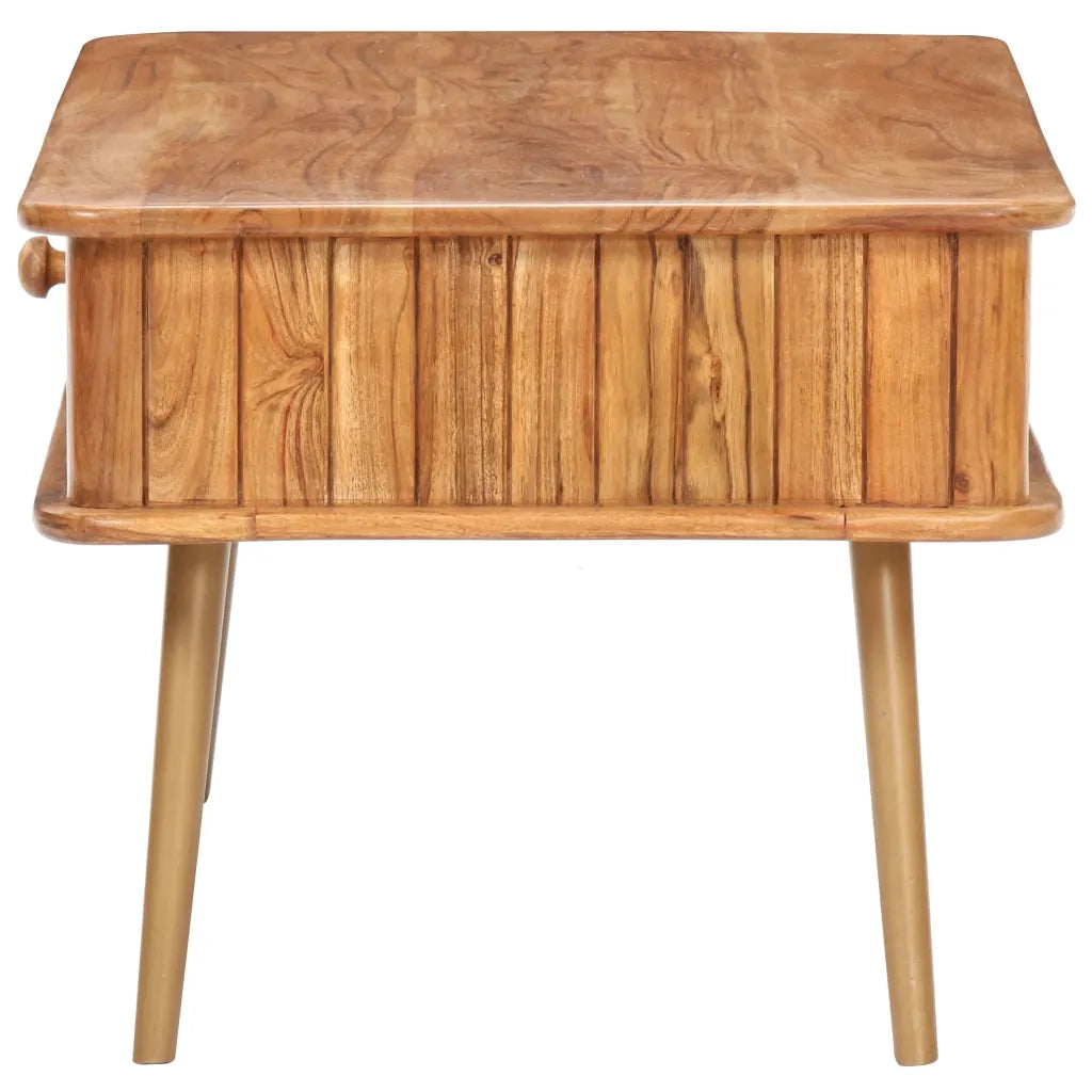 Tavolino da Salotto 100x50x40 cm in Legno Massello di Acacia 289650