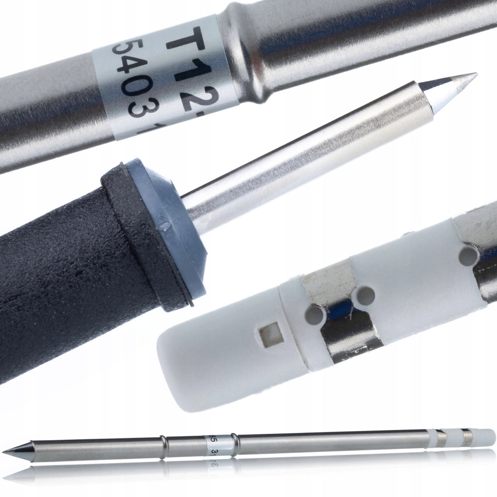 Stazione Saldante T12 Rosfix Orange Akbash Standard – Set con Punte T12B e T12D32, Flux RMA-223 e NC-559-ASM