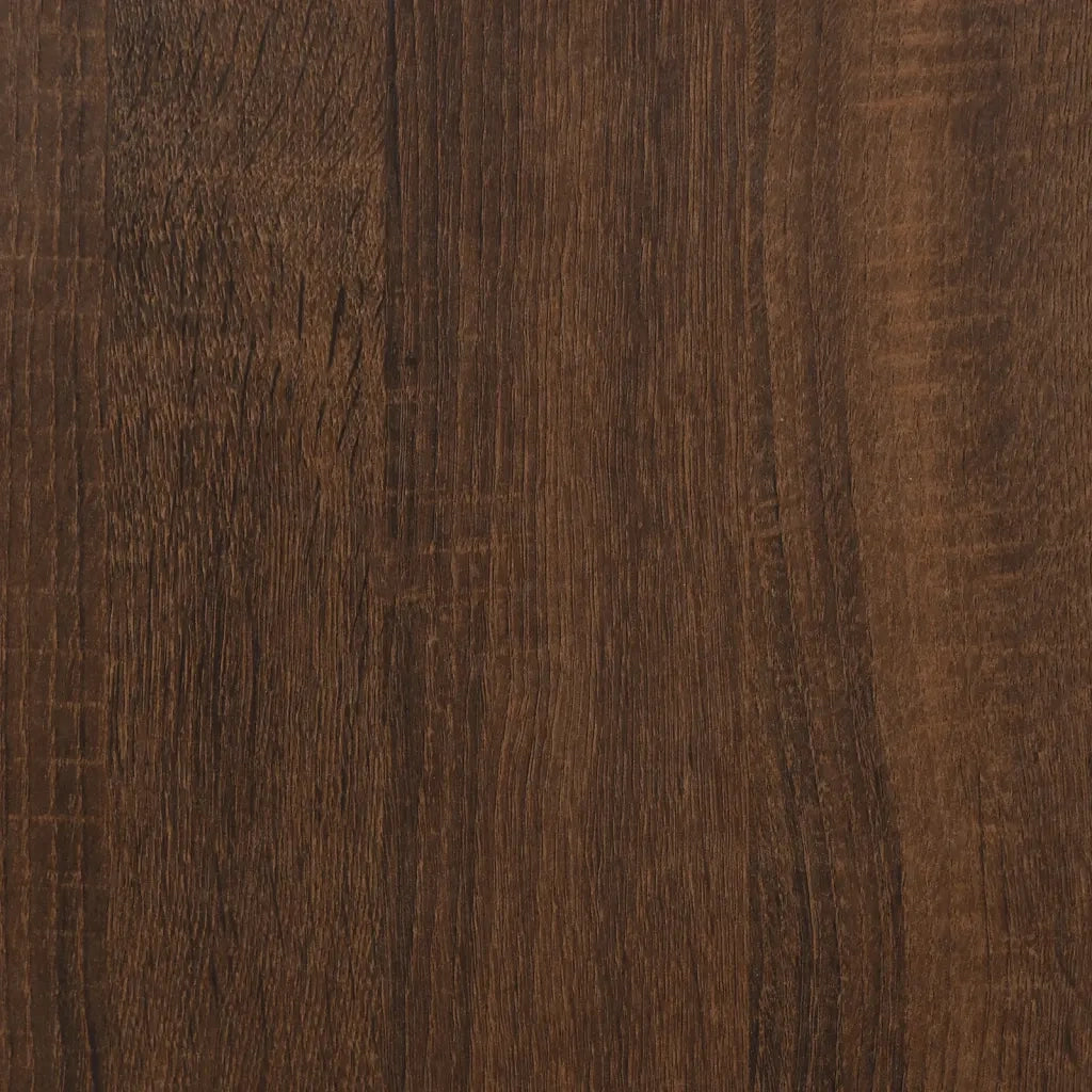 Mensole Parete 2pz Rovere Marrone 50x15x50 cm Legno Multistrato cod mxl 33087