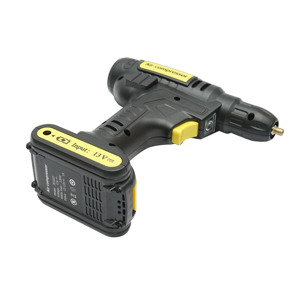 Compressore d'aria portatile digitale per auto 12V/120W, 150 PSI, illuminazione a LED, batteria agli ioni di litio da 2000 mAh Breckner Germany