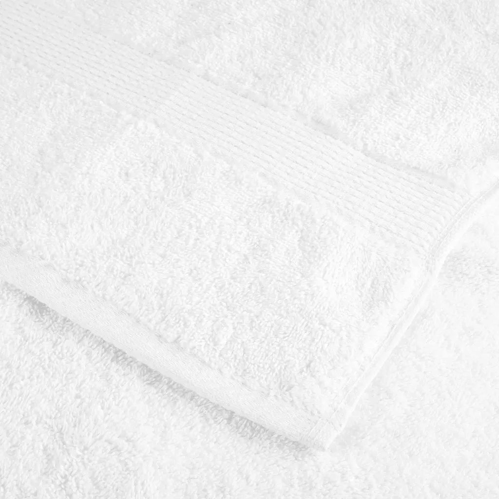 Asciugamani da doccia premium SOLUND 2 pezzi Bianco 70x140 cm 600 g/m² 137128