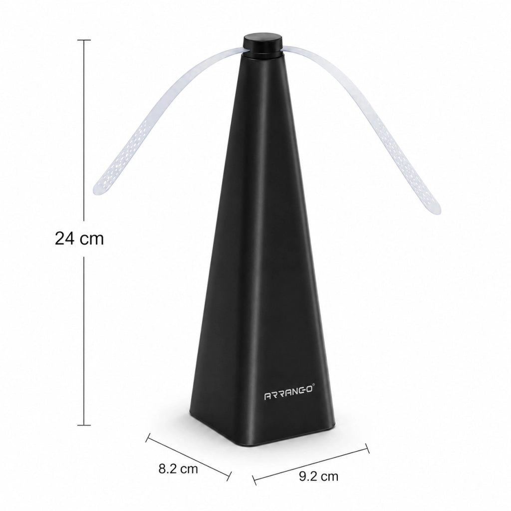 SCACCIAMOSCHE ELETTRICO PER ZANZARE DA TAVOLO 1W BATTERIE AA ARRANGO AW49671