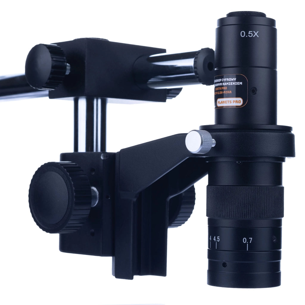 Mikroscopio Digitale Earth Pro MCEP-0.5X-PZRR – Zoom 7-45x, Display 8" e Supporto, Fotocamera ORION Pro