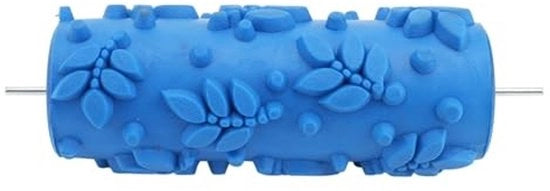 Patroonverfroller 5 Pollici - Riciclabile - Roller Decorativo - Materiali Vernici - Roller di Tessuto Artistico - Utilizzo Versatile - Roller per Vernici