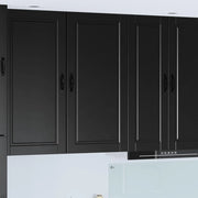 Pannello lavastoviglie Nero 50 x 31 x 100 cm Legno multistrato 885476