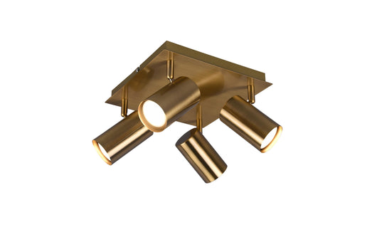 Spot da Interno a Led in Metallo Ottone Antico