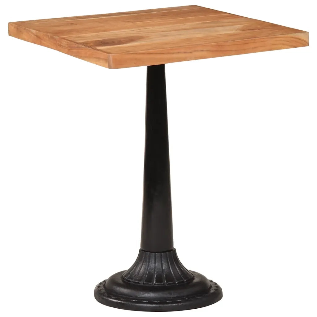 Tavolo da Bistrot 60x60x76 cm in Legno Massello di Acacia 321091