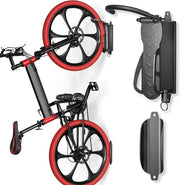 Fiettappo con supporto girevole per l'immagazzinamento verticale delle biciclette | Ideale per garage e ambienti interni | Capacità di carico 30 kg