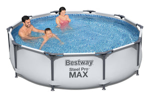 Piscina Fuori Terra Rotonda Ø305x76cm Bestway Steel Pro Max 56408