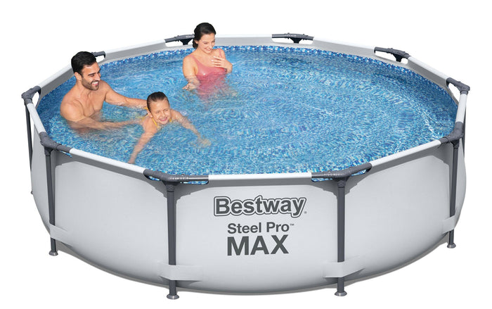 Piscina Fuori Terra Rotonda Ø305x76cm Bestway Steel Pro Max 56408