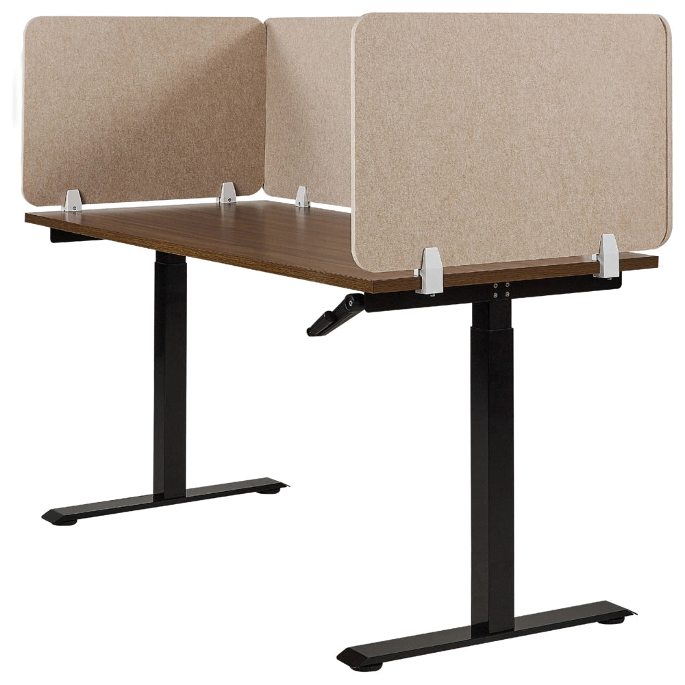Pannello Divisorio Beige Fonoassorbente 80 x 50 cm in Plastica PET