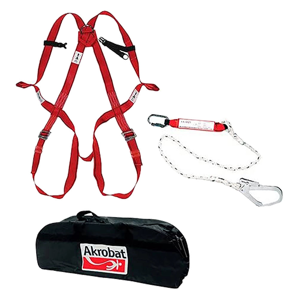SISTEMA ANTICADUTA PER PONTEGGI IN KIT set 3 pezzi AKROBAT
