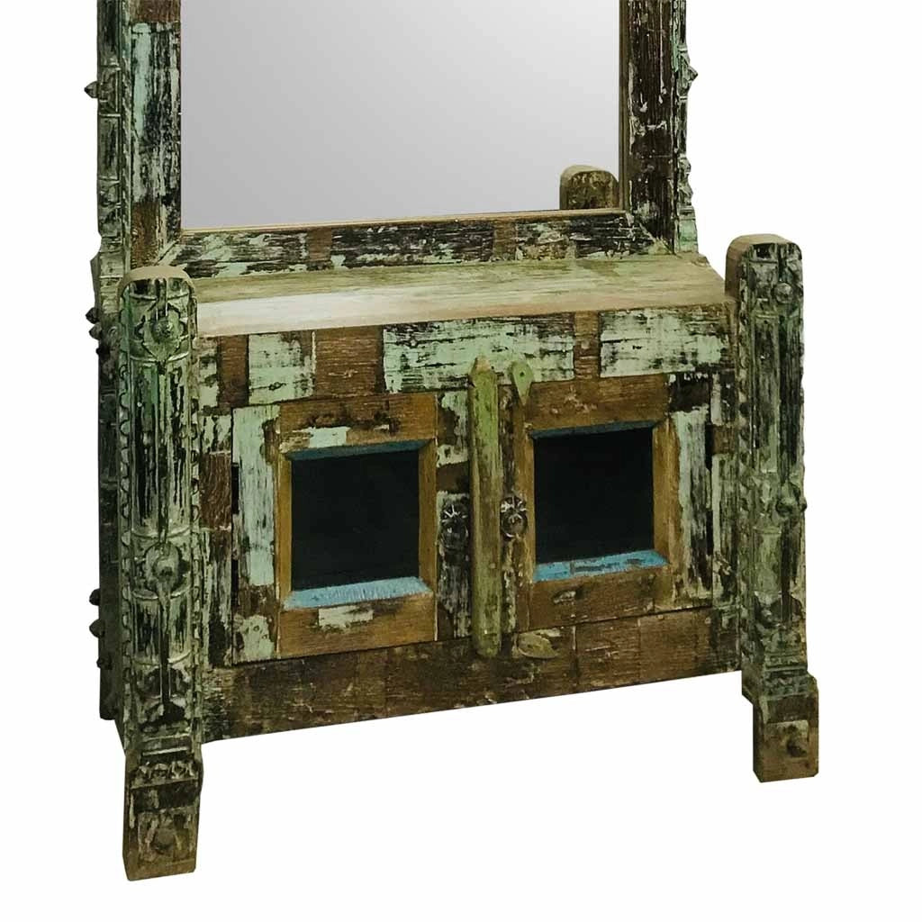 Sgabello da Mobile da ingresso in legno 83x44x185h