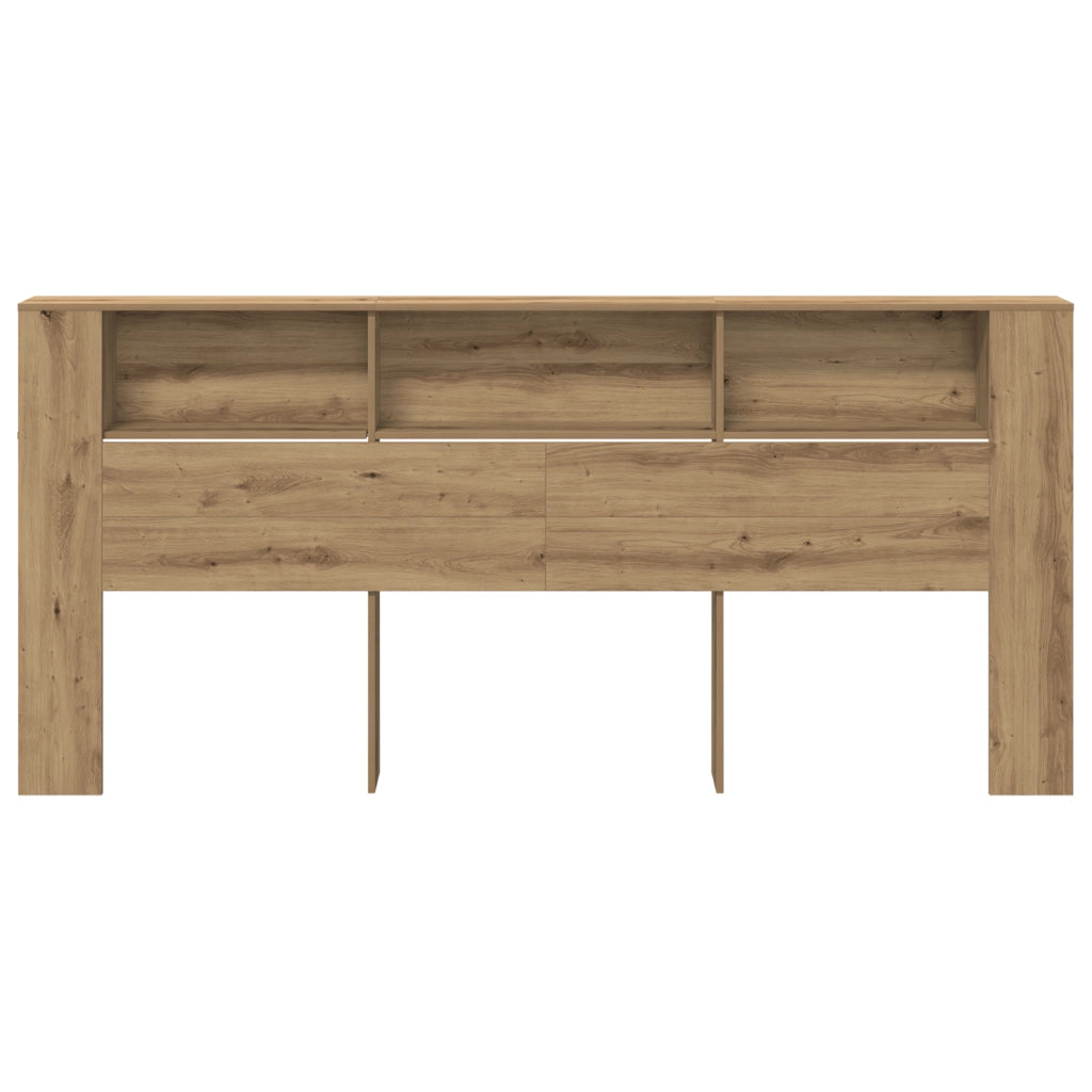 Testiera Armadio  in Rovere Artigianale 220x18,5x104,5 cm