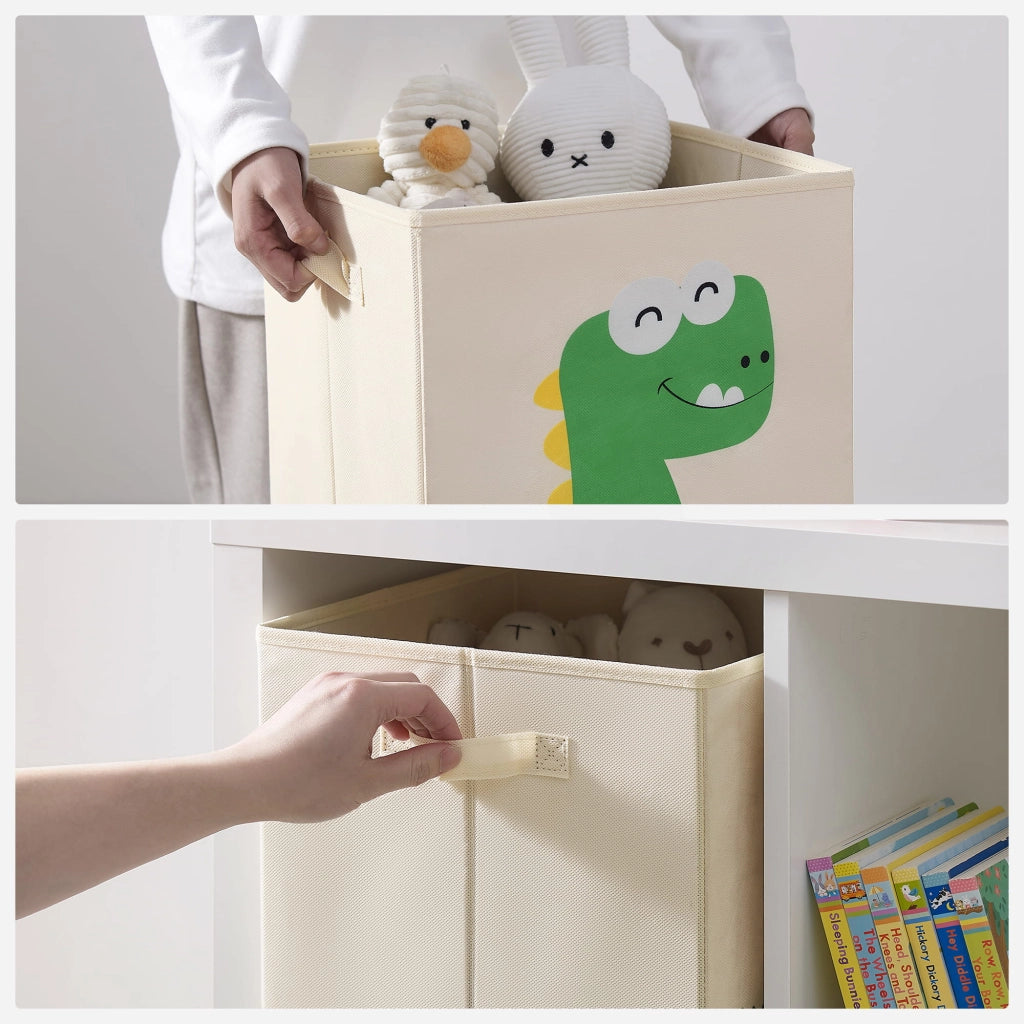 Valora ORGANIZZATORE PER BAMBINI X3 Tessuto Salvaspazio Beige Verde x3