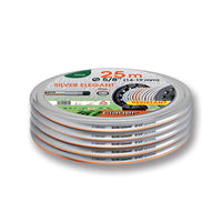 Tubo silver elegant diametro mm 15 lunghezza mt 25 claber 9058