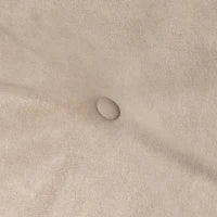 Divano Letto 3 in 1 in Tessuto Effetto Velluto con Schienale Regolabile e 2 Cuscini, 102x73x81 cm, Beige