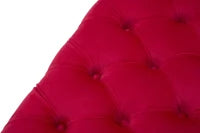 Puff Chantal Bordeaux Cm 149.5X40.5X43