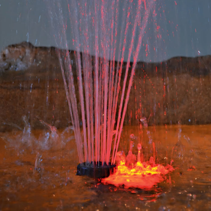 Faretto a led colorati per laghetti e giardini da 6 watt