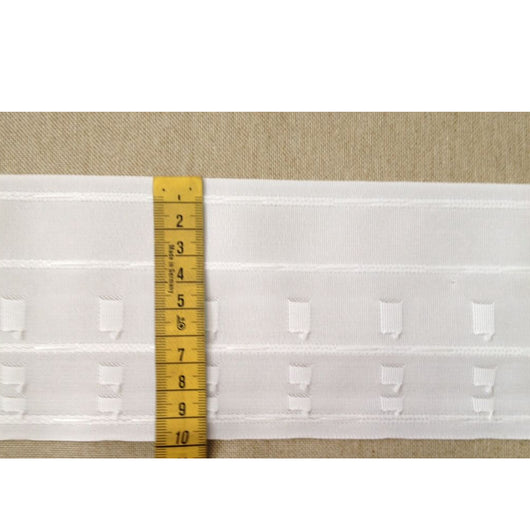 Arriccia tenda nastro filmar 901/100 rombotex larghezza mm 100 4 fili