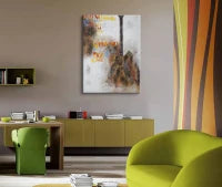 Dipinto Su Tela Guitar Arty Cm 90X3.5X120