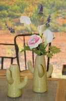 Vaso Caramica Cactus Cm 16X13.5X20