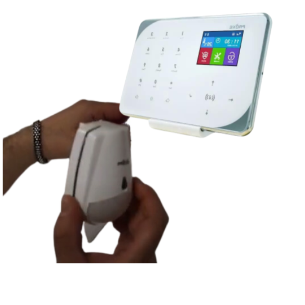 Kit allarme gsm/wi-fi sicura pro con centrale tastiera soft touch integrata