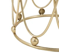 Sgabello Amelie Nero Ø Cm 40.5X46.5