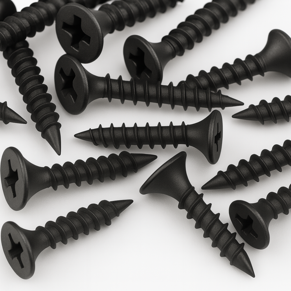 Viti autofilettanti doppia punta per cartongesso top quality Ø 3,5x25 mm 1000 pz