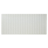 Pannello forato porta utensili in acciaio verniciato bianco cm 50x98 tools