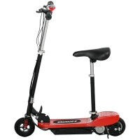 Monopattino Elettrico 120 W Pieghevole per Bambini 7-14 Anni, 15 Km/h Max, Rosso