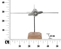 Decorazione Aviator Dark Cm 51.2X42X39